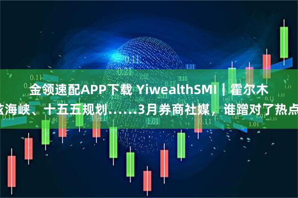 金领速配APP下载 YiwealthSMI｜霍尔木兹海峡、十五五规划……3月券商社媒，谁蹭对了热点？